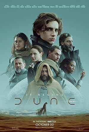 Cover image of the movie Dune (2021)