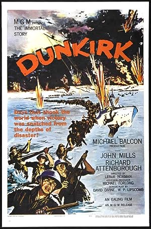 Cover image of the movie Dunkirk (1958)