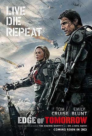 Cover image of the movie Edge of Tomorrow (2014)