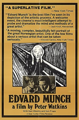 Cover image of the movie Edvard Munch (1974)