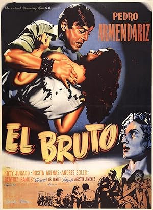Cover image of the movie El bruto (1953)