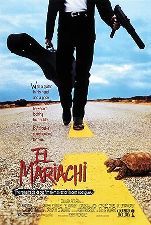 Cover image of the movie El Mariachi (1992)