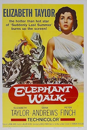 Cover image of the movie Elephant Walk (1954)