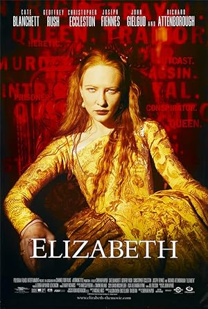 Cover image of the movie Elizabeth (1998)