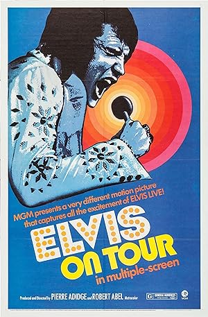 Cover image of the movie Elvis on Tour (1972)