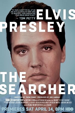 Cover image of the movie Elvis Presley: The Searcher (2018)
