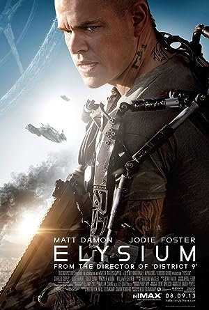 Cover image of the movie Elysium (2013)