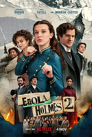 Cover image of the movie Enola Holmes 2 (2022)