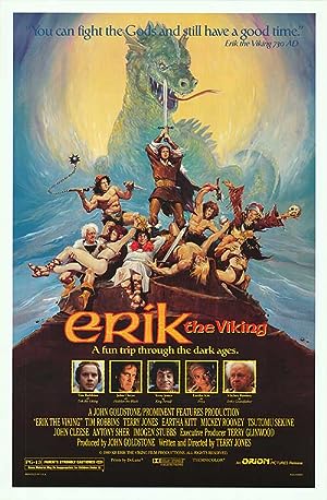 Cover image of the movie Erik the Viking (1989)