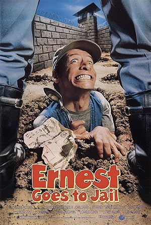 Cover image of the movie Ernest Goes to Jail (1990)