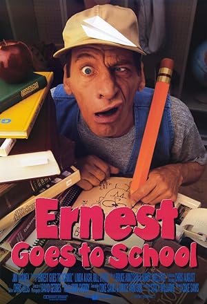 Cover image of the movie Ernest Goes to School (1994)