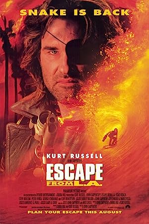 Cover image of the movie Escape from L.A. (1996)
