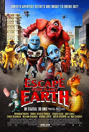 Cover image of the movie Escape from Planet Earth (2012)