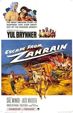 Cover image of the movie Escape from Zahrain (1962)