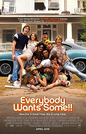 Cover image of the movie Everybody Wants Some!! (2016)