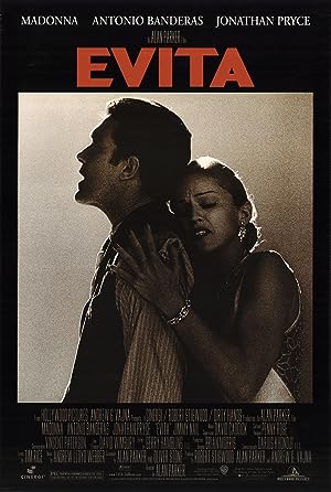 Cover image of the movie Evita (1996)