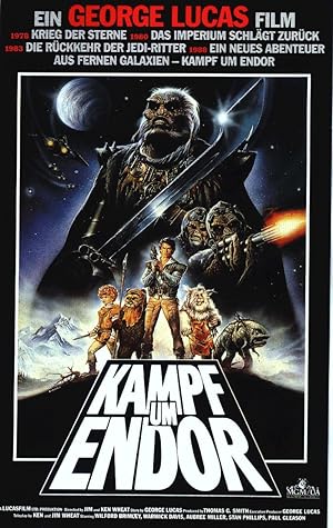 Cover image of the movie Ewoks: The Battle for Endor (1985)
