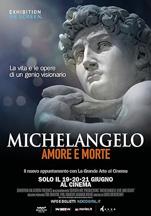 Cover image of the movie Exhibition on Screen: Michelangelo Love and Death (2017)
