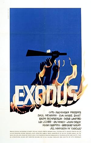 Cover image of the movie Exodus (1960)