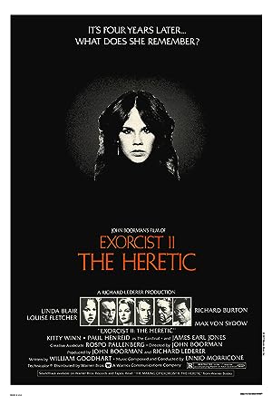 Cover image of the movie Exorcist II: The Heretic (1977)