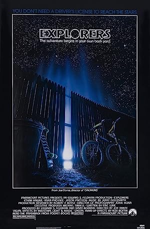 Cover image of the movie Explorers (1985)
