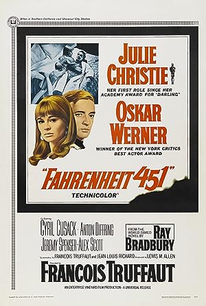 Cover image of the movie Fahrenheit 451 (1966)