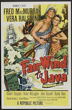 Cover image of the movie Fair Wind to Java (1953)