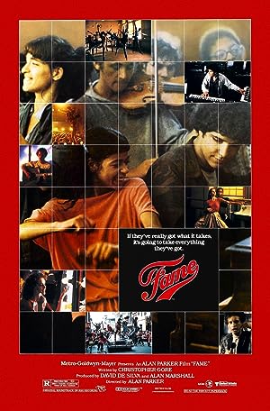 Cover image of the movie Fame (1980)