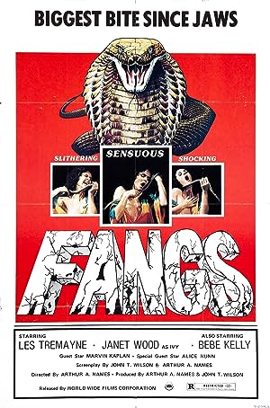 Cover image of the movie Fangs (1974)