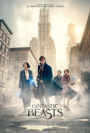 Cover image of the movie Fantastic Beasts and Where to Find Them (2016)