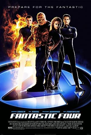 Cover image of the movie Fantastic Four (2005)