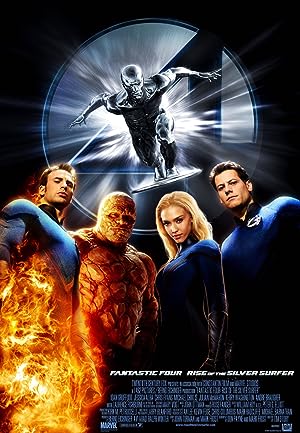 Cover image of the movie Fantastic Four: Rise of the Silver Surfer (2007)