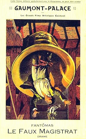 Cover image of the movie Fantômas: The False Magistrate (1914)