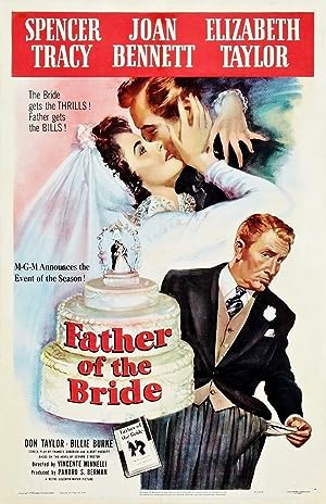 Cover image of the movie Father of the Bride (1950)