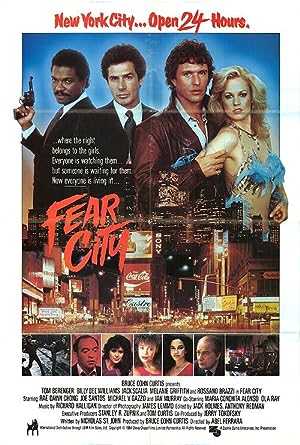 Cover image of the movie Fear City (1984)