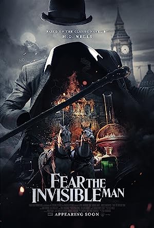 Cover image of the movie Fear the Invisible Man (2023)