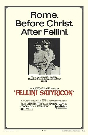 Cover image of the movie Fellini Satyricon (1969)
