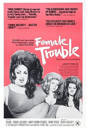 Cover image of the movie Female Trouble (1974)