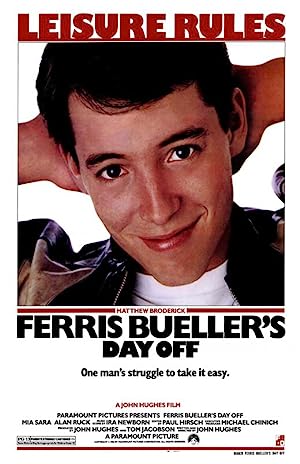 Cover image of the movie Ferris Bueller's Day Off (1986)
