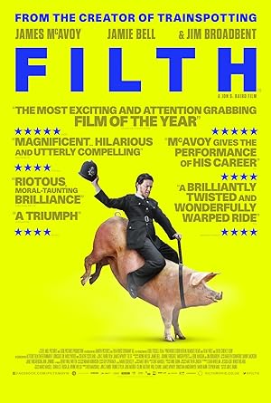 Cover image of the movie Filth (2013)