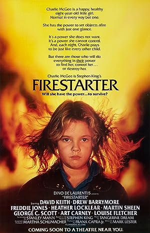 Cover image of the movie Firestarter (1984)