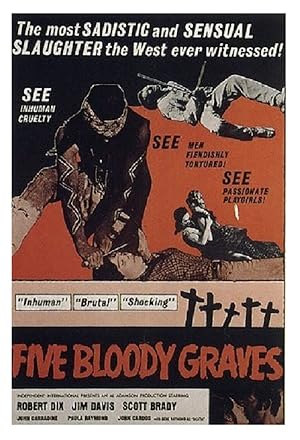Cover image of the movie Five Bloody Graves (1969)