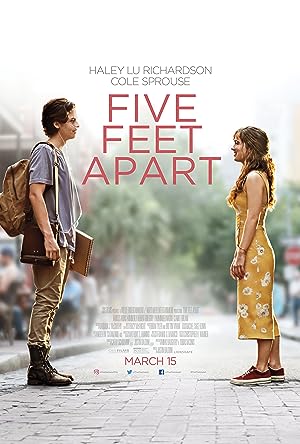 Cover image of the movie Five Feet Apart (2019)