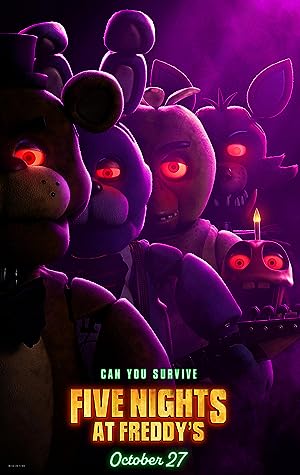 Cover image of the movie Five Nights at Freddy's (2023)