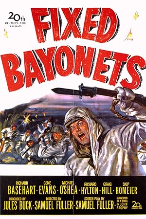 Cover image of the movie Fixed Bayonets! (1951)