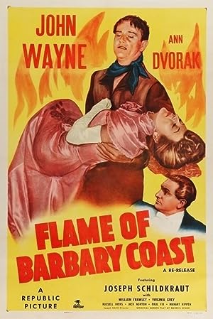 Cover image of the movie Flame of Barbary Coast (1945)