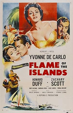 Cover image of the movie Flame of the Islands (1955)