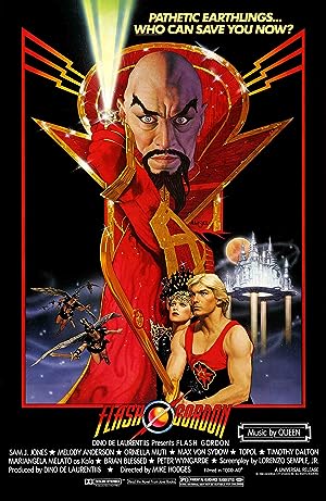 Cover image of the movie Flash Gordon (1980)