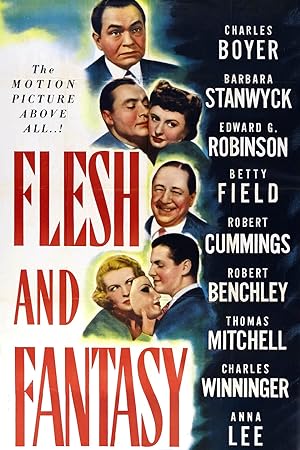 Cover image of the movie Flesh and Fantasy (1943)