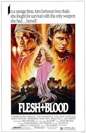 Cover image of the movie Flesh+Blood (1985)